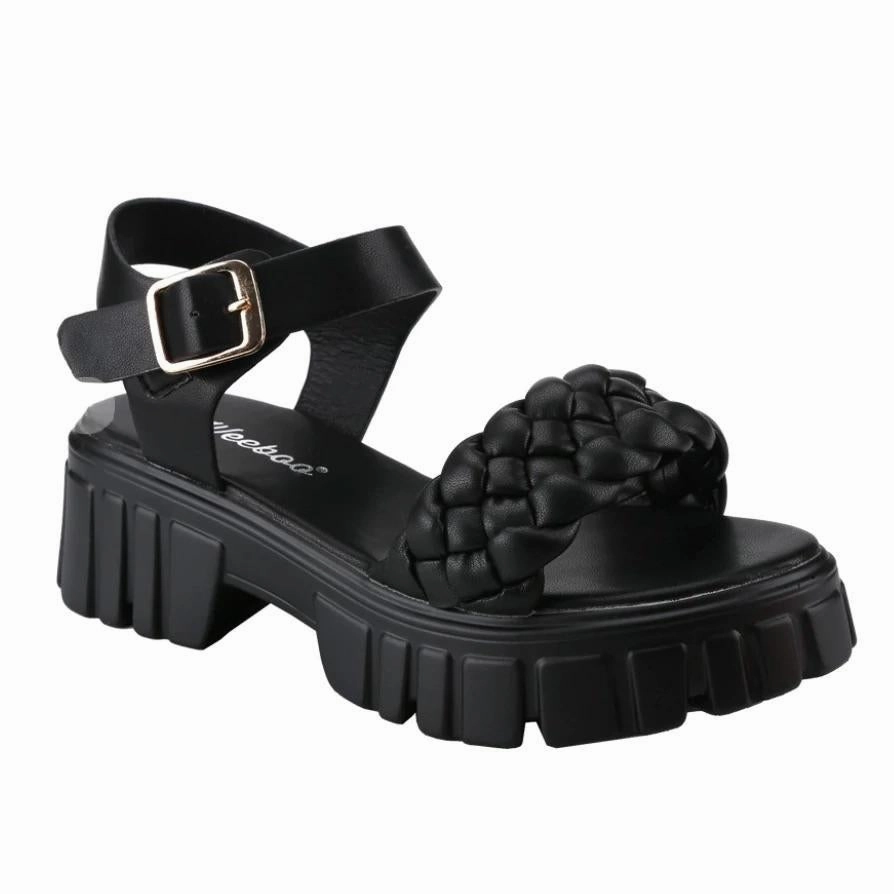 Hillary Sandals- Black
