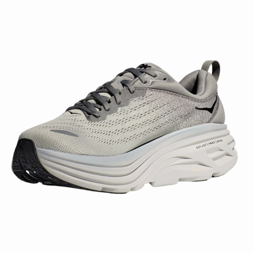 Hoka Bondi 8 Sneaker Sharkskin/Harbor Mist (Men's)