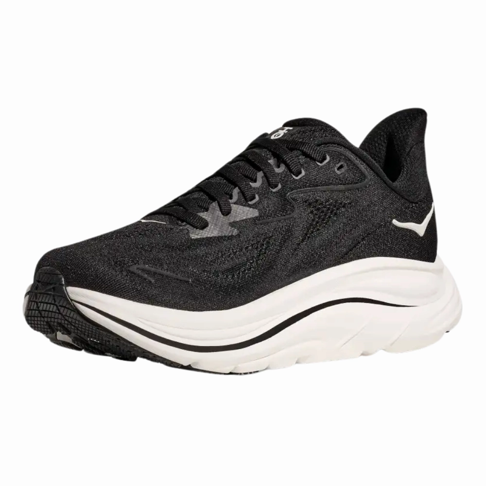 Hoka Clifton 10 Black/White Running Shoe (Men's)