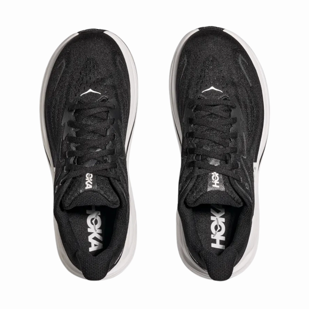 Hoka Clifton 10 Black/White Running Shoe (Men's)
