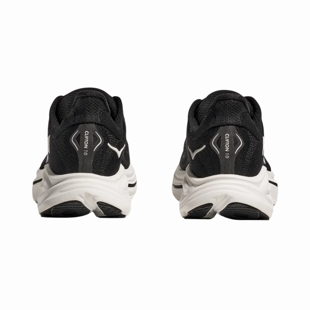 Hoka Clifton 10 Black/White Running Shoe (Men's)