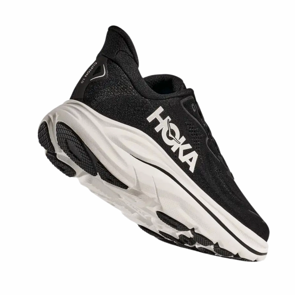Hoka Clifton 10 Black/White Running Shoe (Men's)