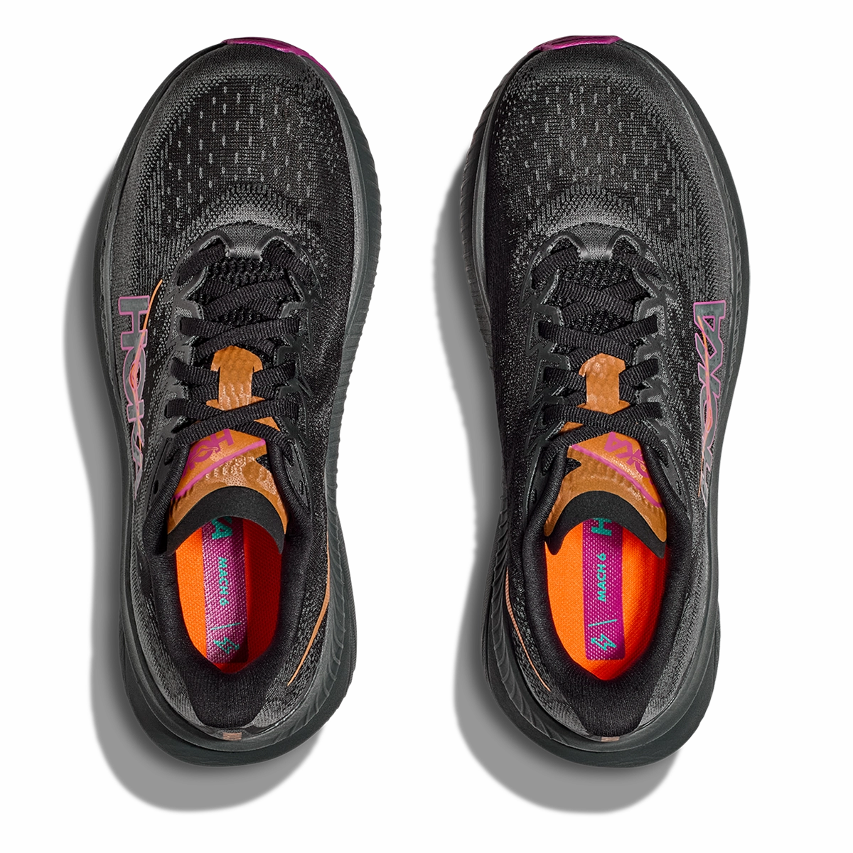 Hoka Mach 6 - Black - Fuchsia