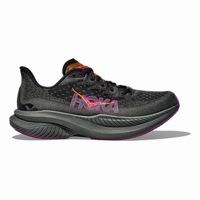 Hoka Mach 6 - Black - Fuchsia