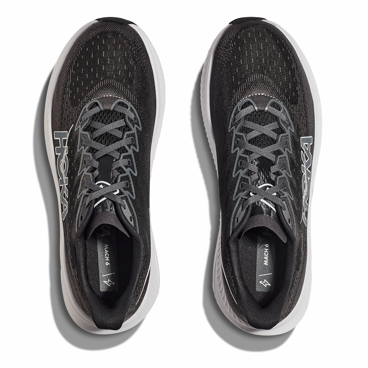 Hoka Mach 6 - Black - White