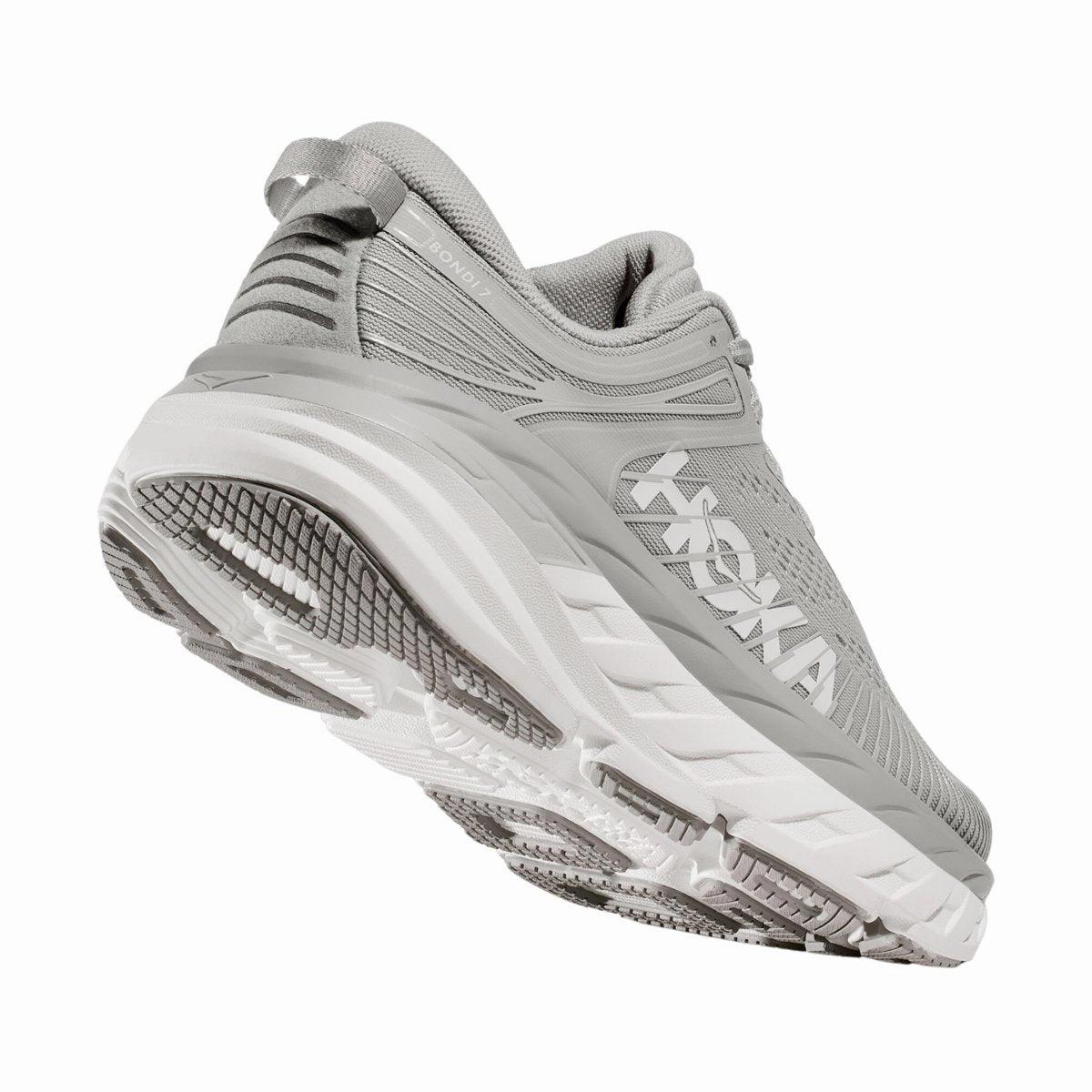 Hoka One One Men's Bondi 7 Harbor Mist/White