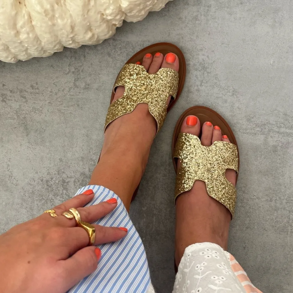 IVY - GOLD GLITTER