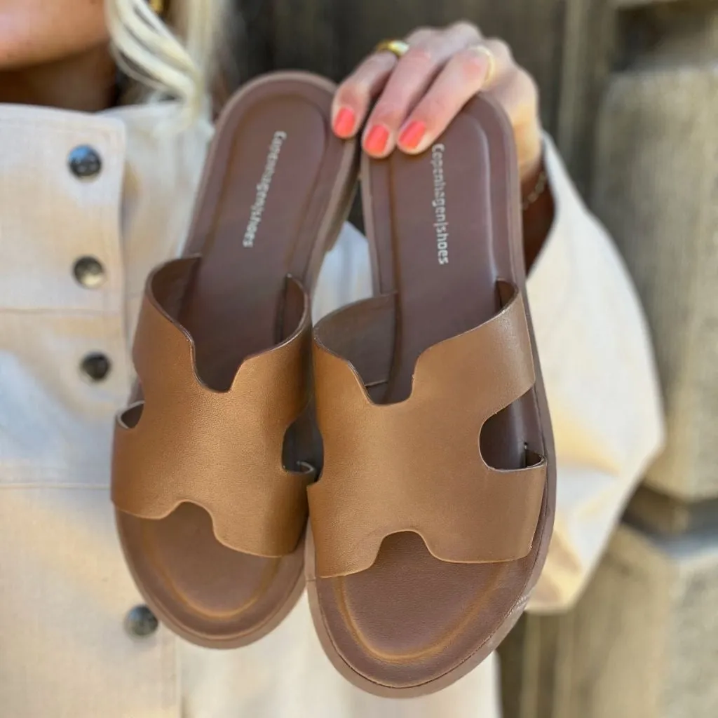 IVY - LEATHER - COGNAC
