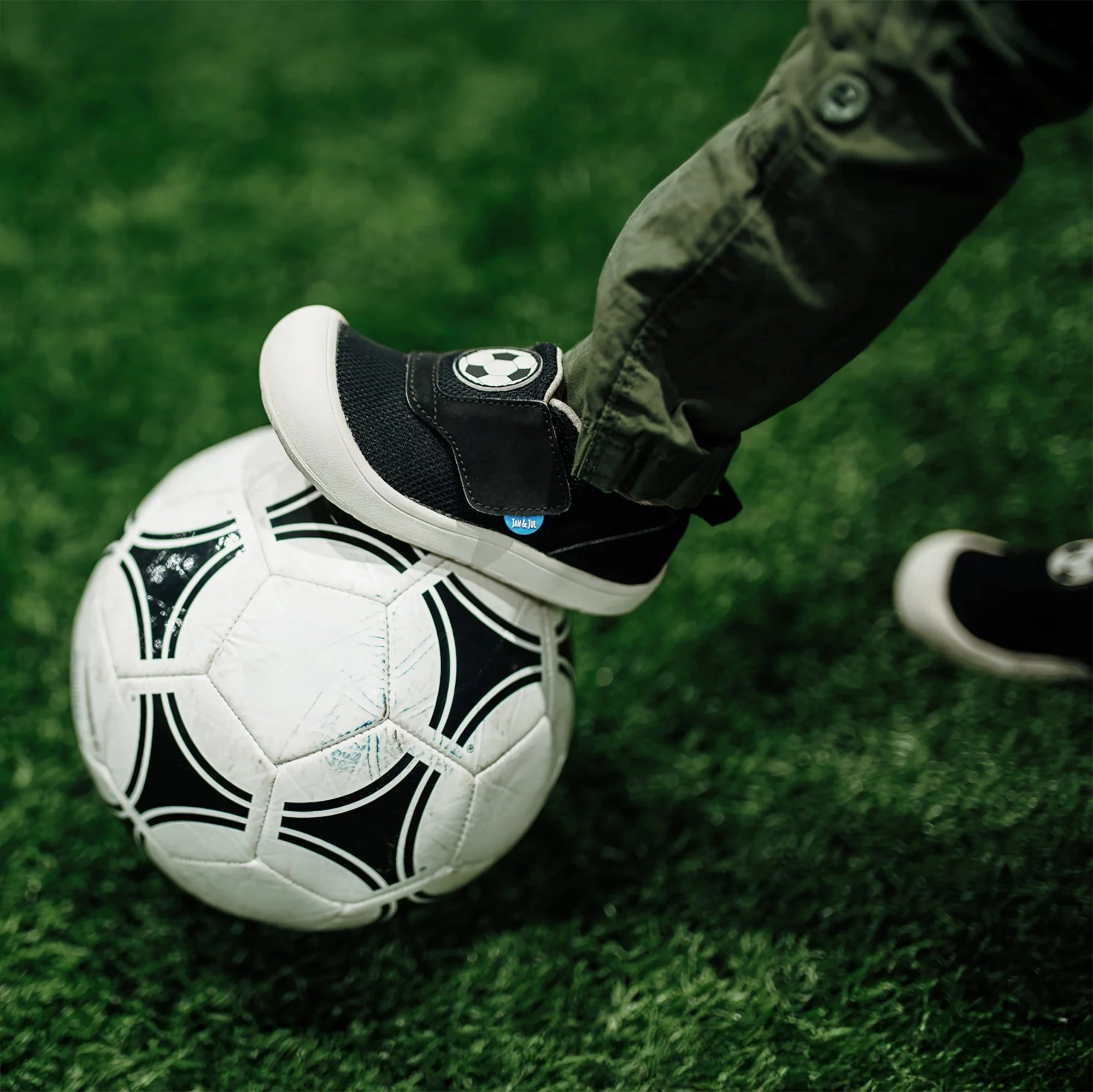 Jan & Jul Soccer Mini Flyer Toddler Sneaker
