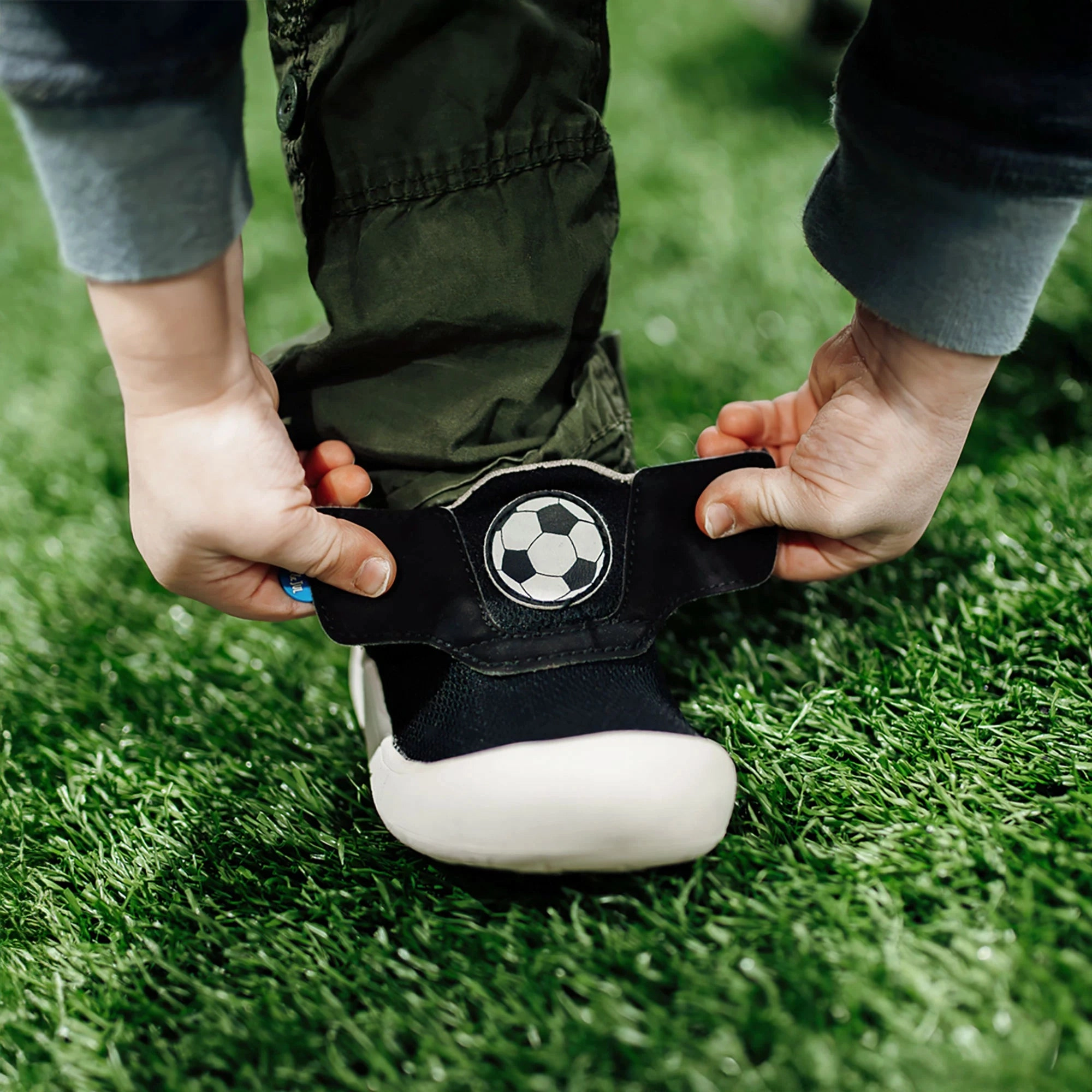 Jan & Jul Soccer Mini Flyer Toddler Sneaker