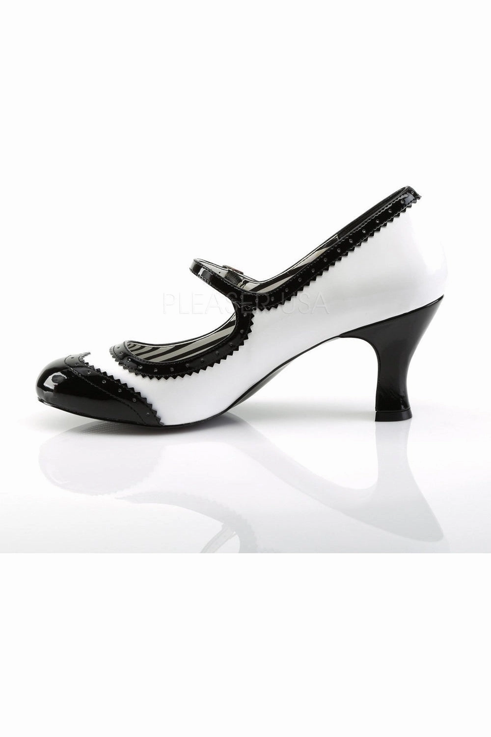 JENNA-06 Pump  | Black Patent