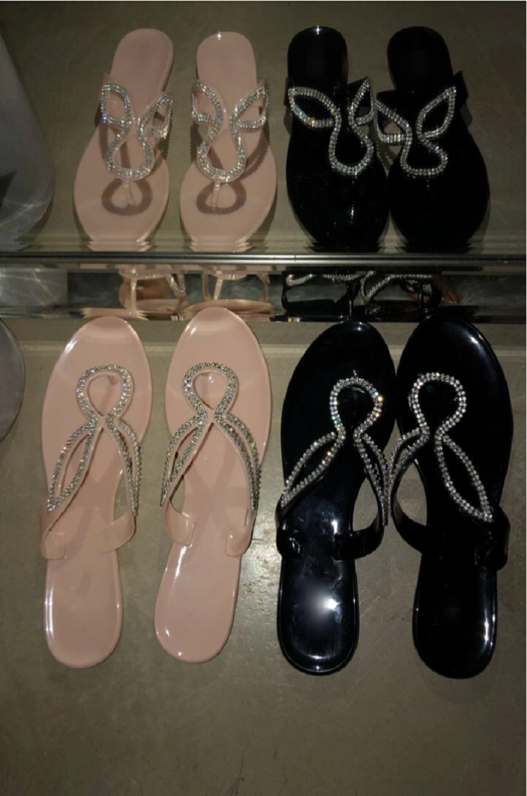 Jodie Rhinestone Swirl Sandals