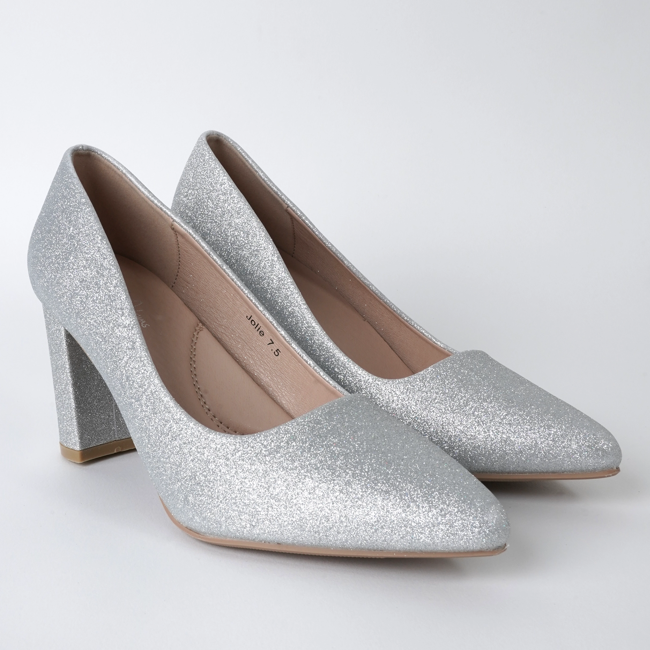 Jolie | Silver Glitter