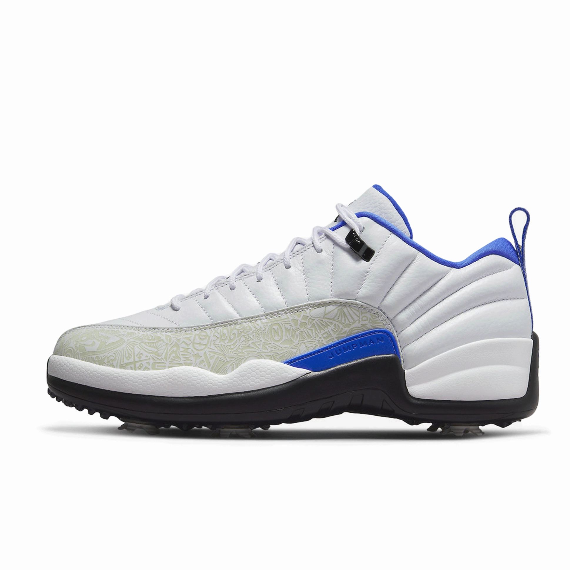 Jordan 12 Retro Low Golf NRG P22 Laser Game Royal