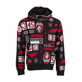Jordan AOP Fleece PO Hoody - Mens