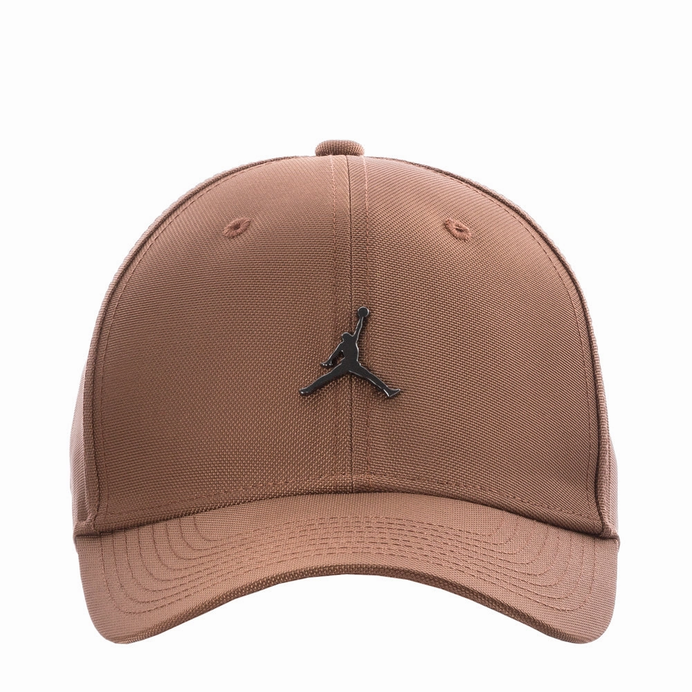 jordan Jordan Rise Cap Structured Curved Bill Metal Jumpman Strapback