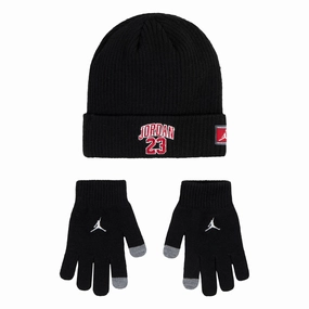 jordan Youth Jordan 23 Jersey Beanie & Glove Set