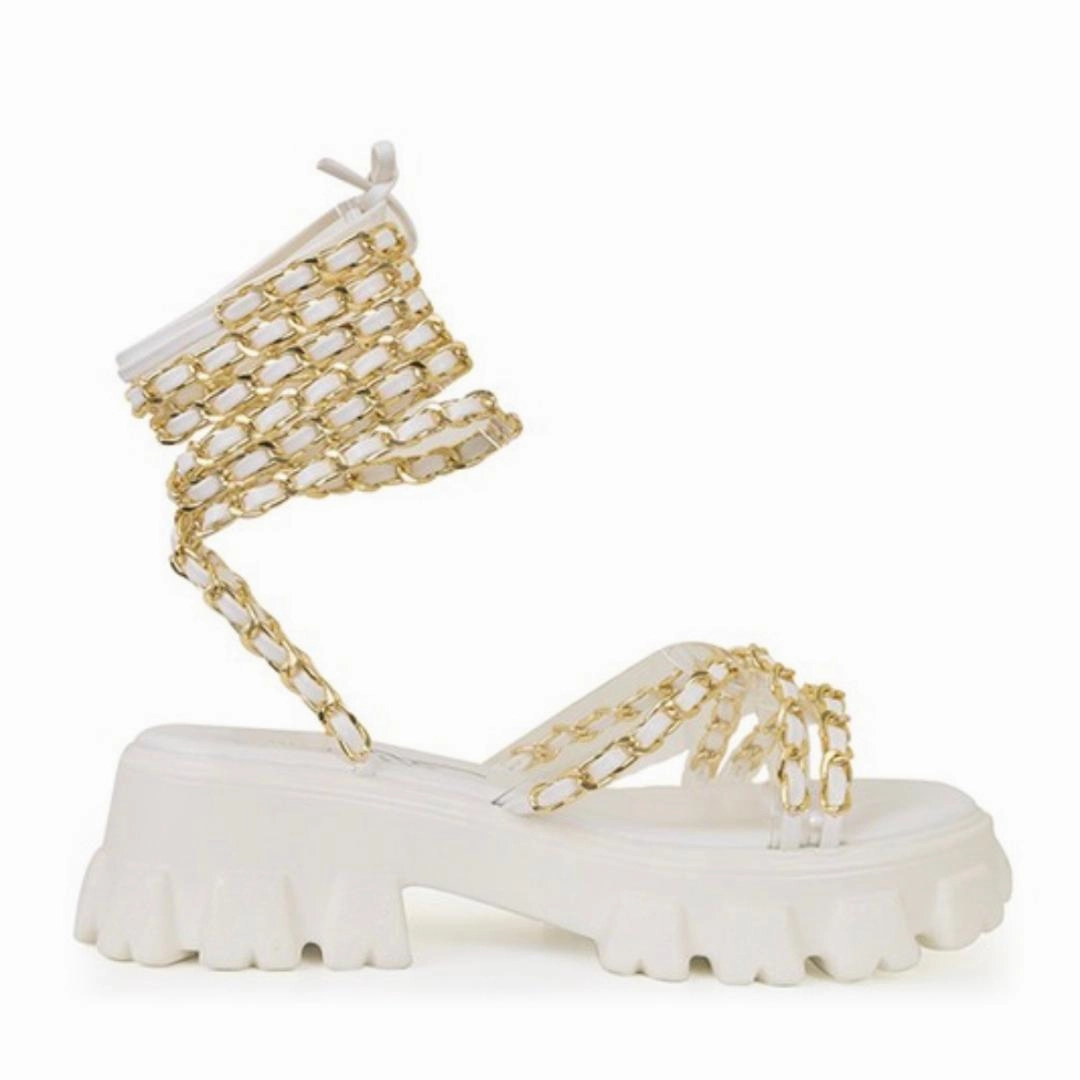 Joscelyn Sandals - White