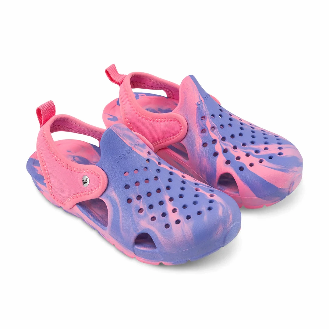 Joybees Blue Iris/Soft Pink Children's Creek Sandal