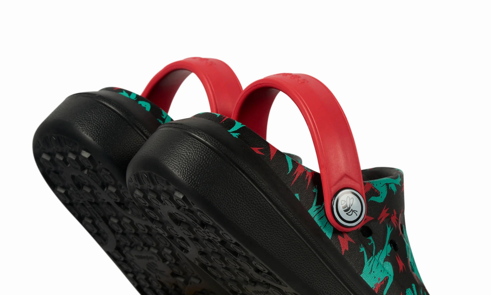 Joybees Dino Bolt Red Children's Varsity Clog