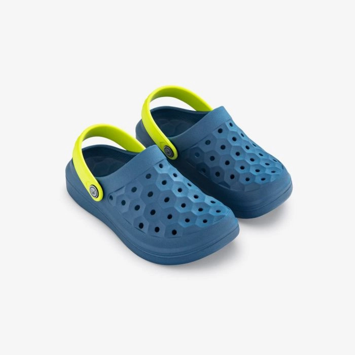 Joybees Midnight Teal/Citrus Children's Varsity Clog