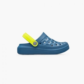 Joybees Midnight Teal/Citrus Children's Varsity Clog