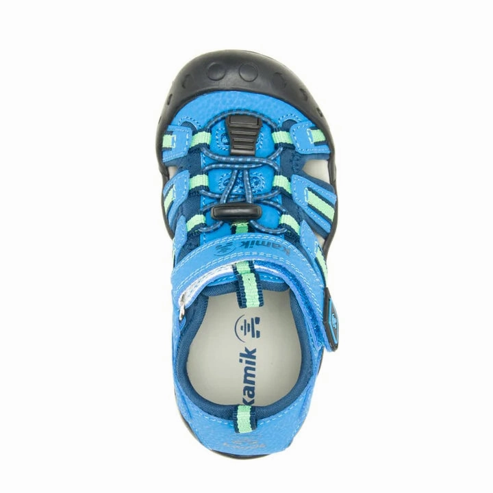 Kamik Blue/Green Crab Children's Sandal