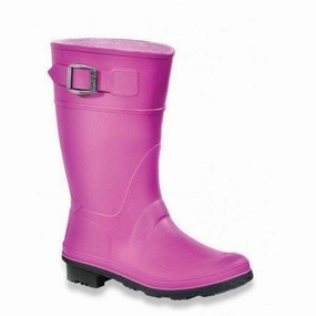 Kamik Raindrops Viola Girls Rain Boots / Made in Canada