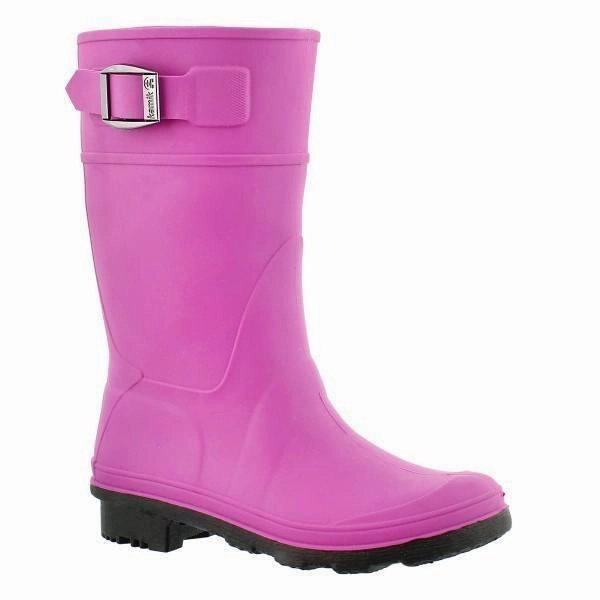 Kamik Raindrops Viola Girls Rain Boots / Made in Canada