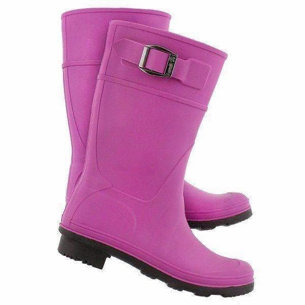Kamik Raindrops Viola Girls Rain Boots / Made in Canada