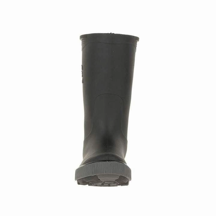 Kamik Riptide Black Charcoal Boys Rain Boots