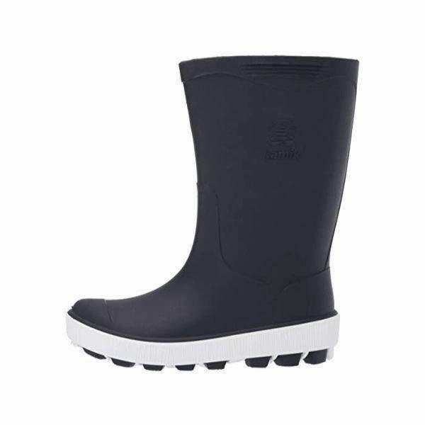 Kamik Riptide Navy White Boys Rain Boots