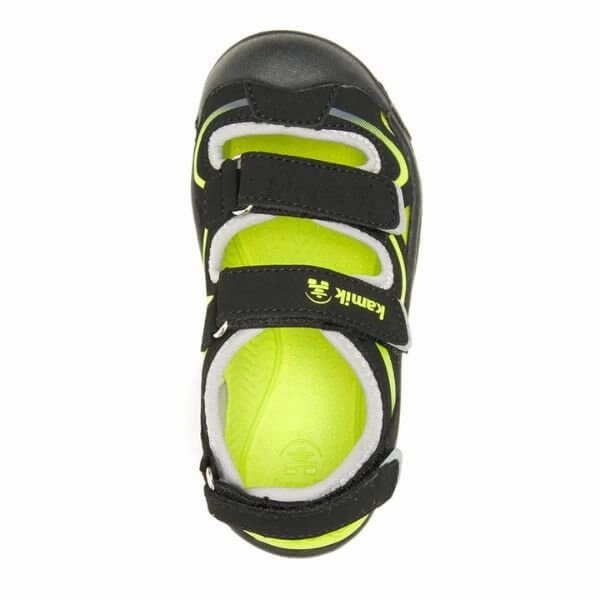 Kamik Wander Boys Black Water Friendly Sandals