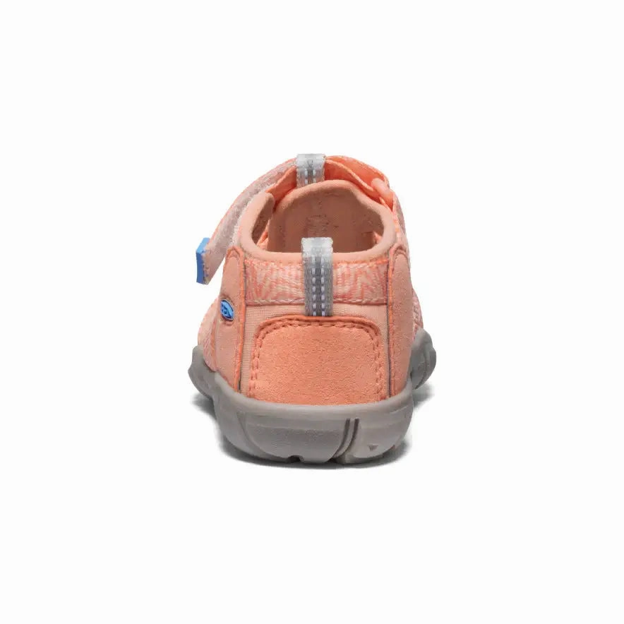 KEEN SEACAMP II CNX PAPAYA PUNCH/MARINA LITTLE/BIG KIDS SANDALS (WATER FRIENDLY)