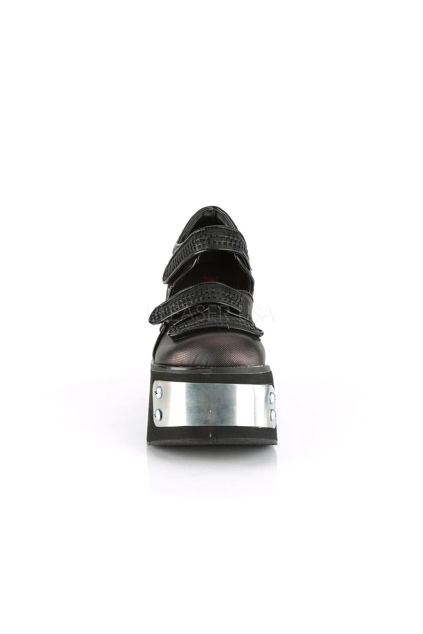 KERA-13 Demonia Maryjane | Black Faux Leather