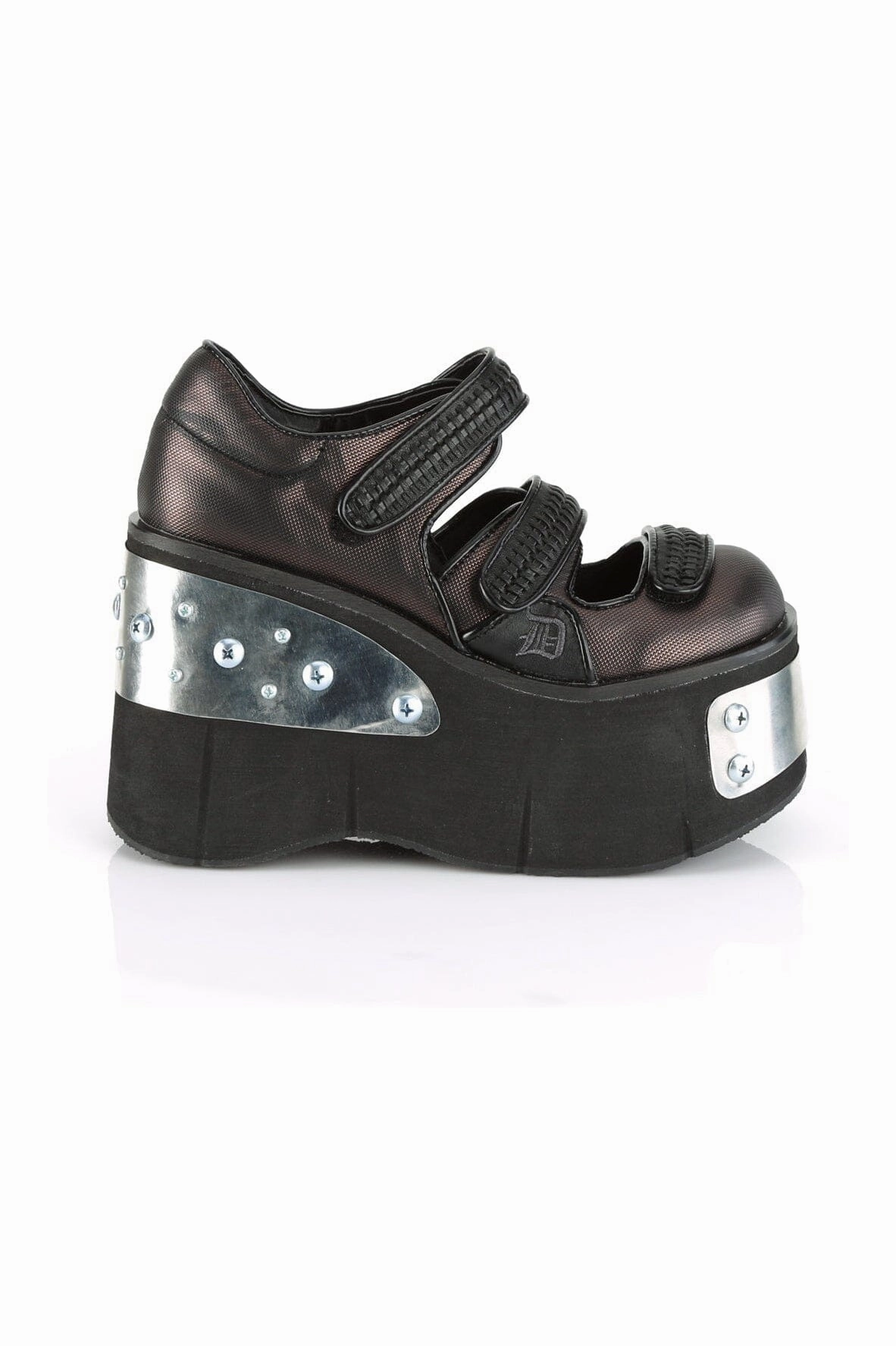KERA-13 Black Vegan Leather Mary Jane