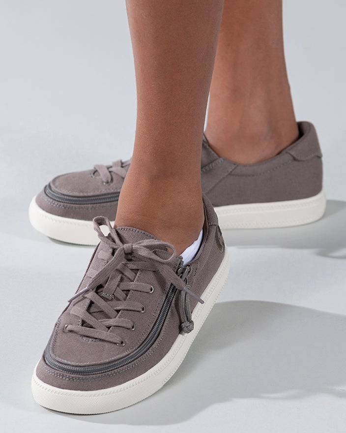 Kid's Dark Grey BILLY Classic Lace Lows