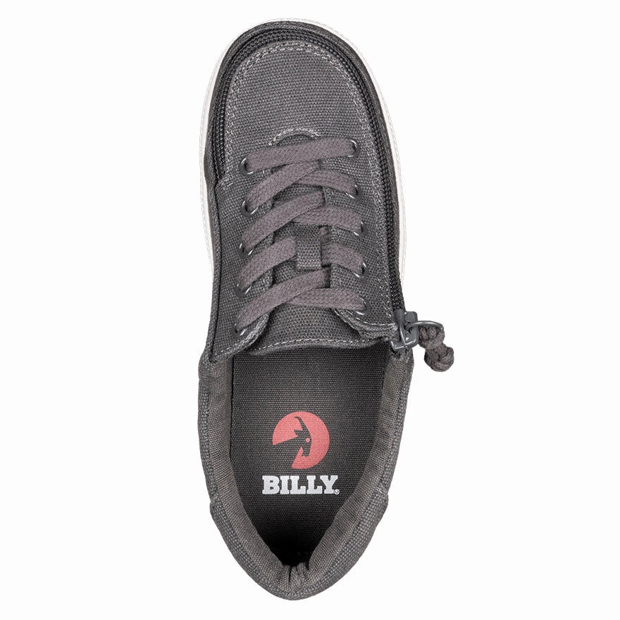 Kid's Dark Grey BILLY Classic Lace Lows