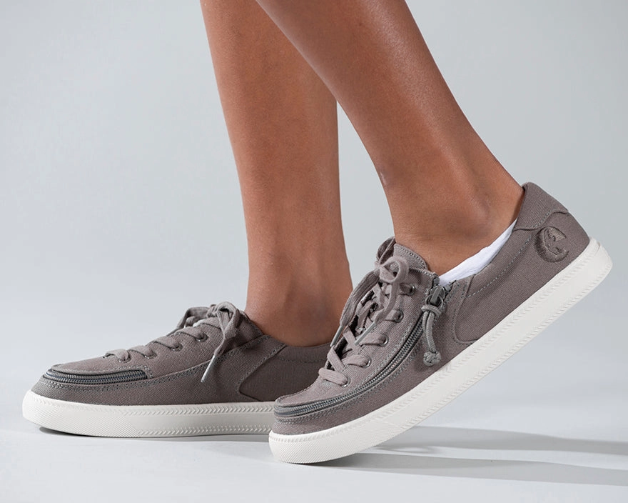 Kid's Dark Grey BILLY Classic Lace Lows