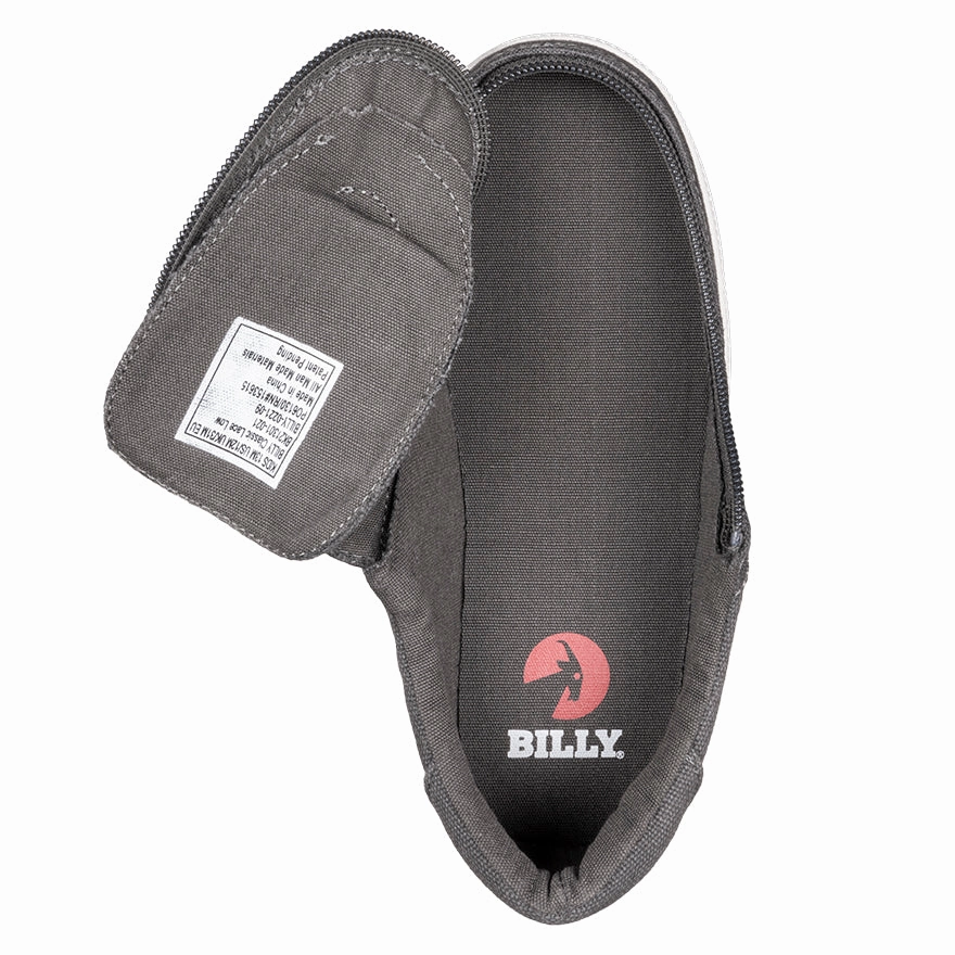 Kid's Dark Grey BILLY Classic Lace Lows