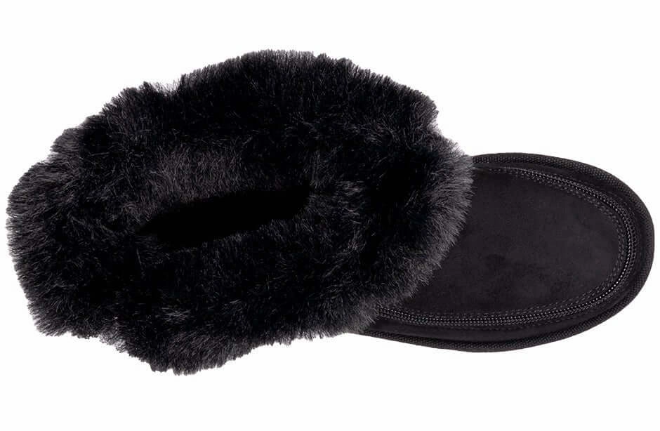 Kids Black BILLY Cozy Boots