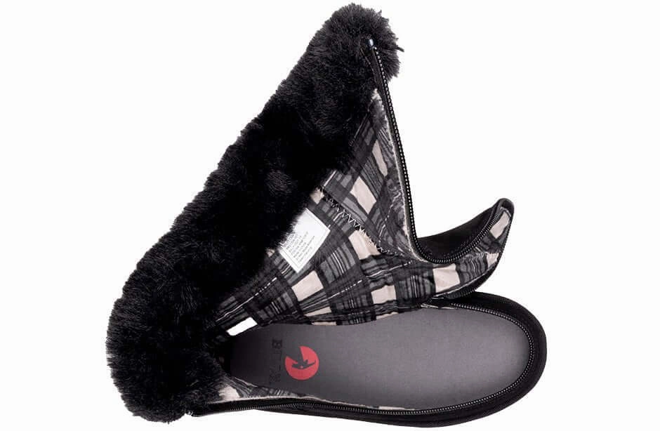 Kids Black BILLY Cozy Boots