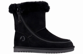 Kids Black BILLY Cozy Boots