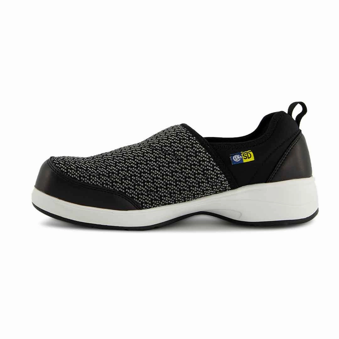Kodiak - Women's Taren Steel Toe Flex Slip On Safety Shoes (308006 BLK)