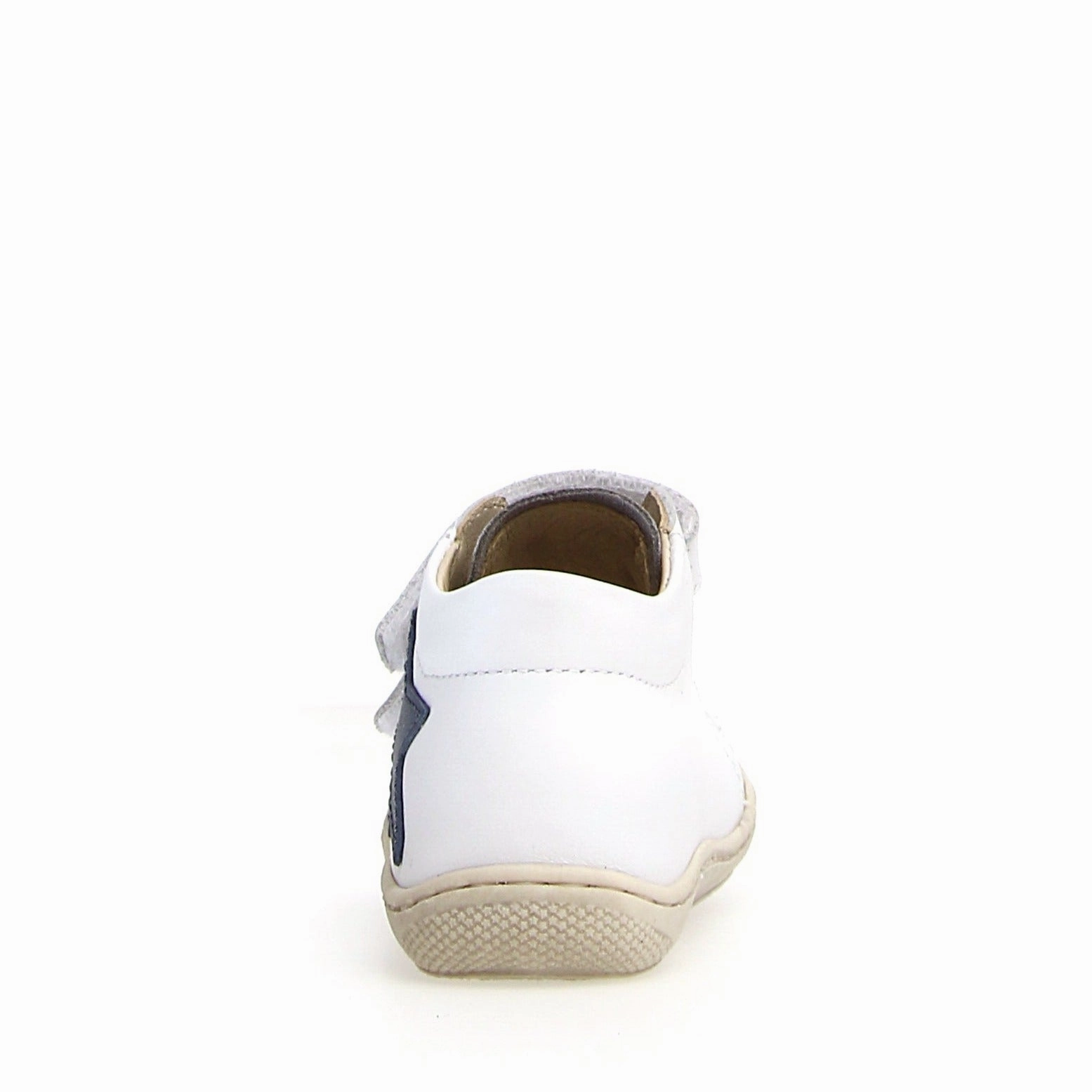 Kolde - Grey, White and Azure Leather and Suede||Kolde - Sude et cuir gris, azur et blanc