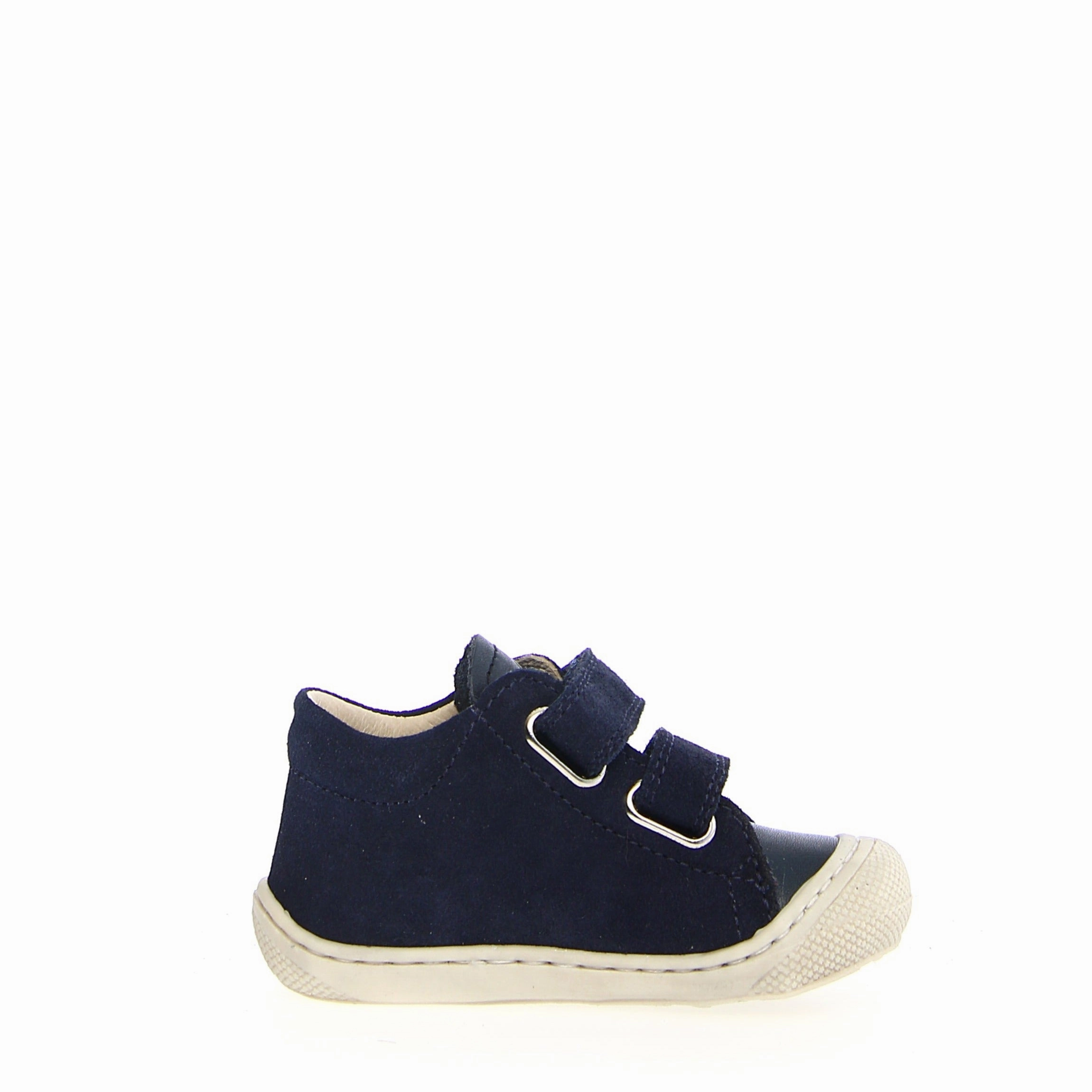Kolde - Navy and Zucca Leather and Suede||Kolde - Sude et cuir marine et courge