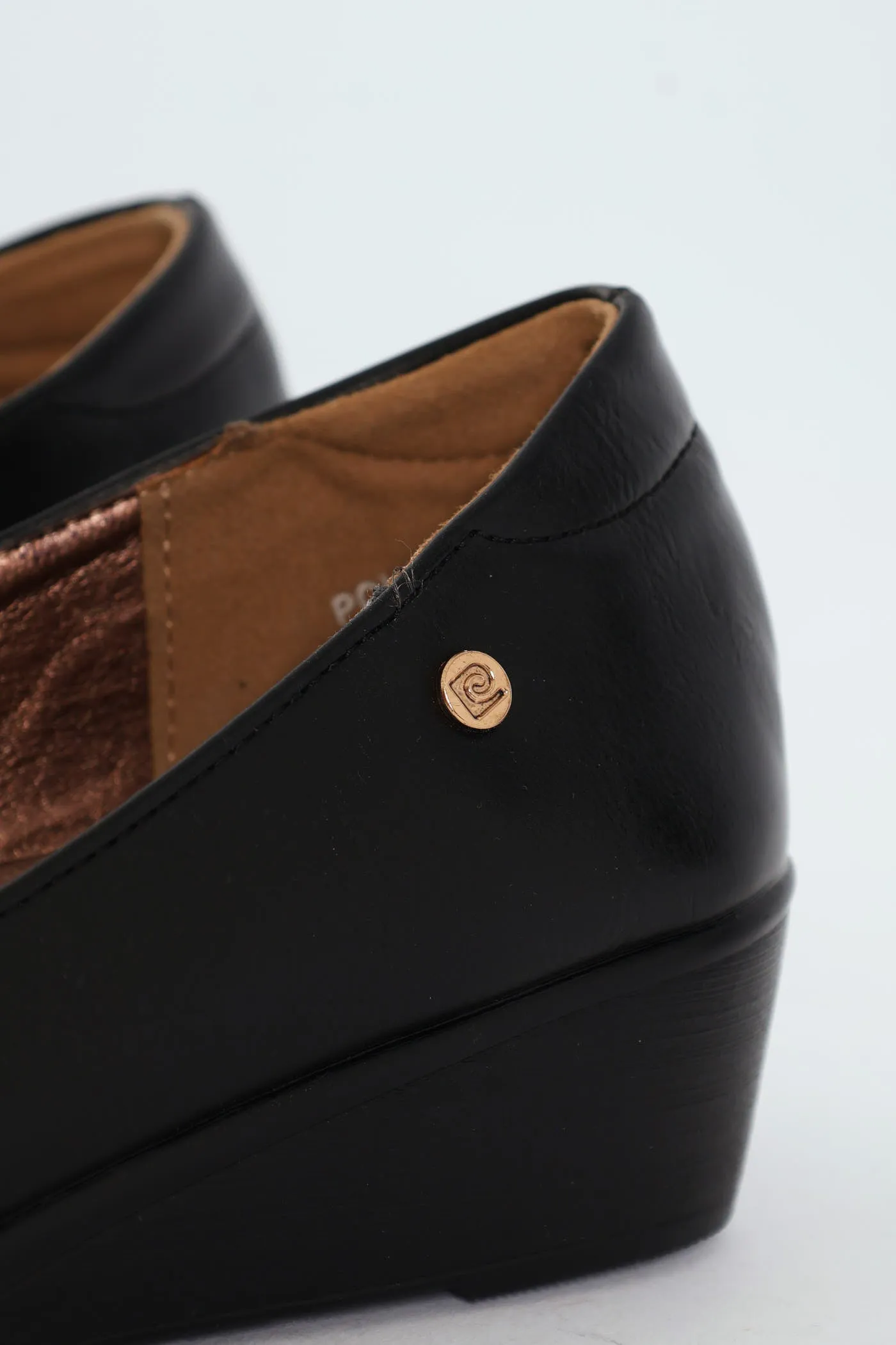 Ladies Elastic Slide Wedge
