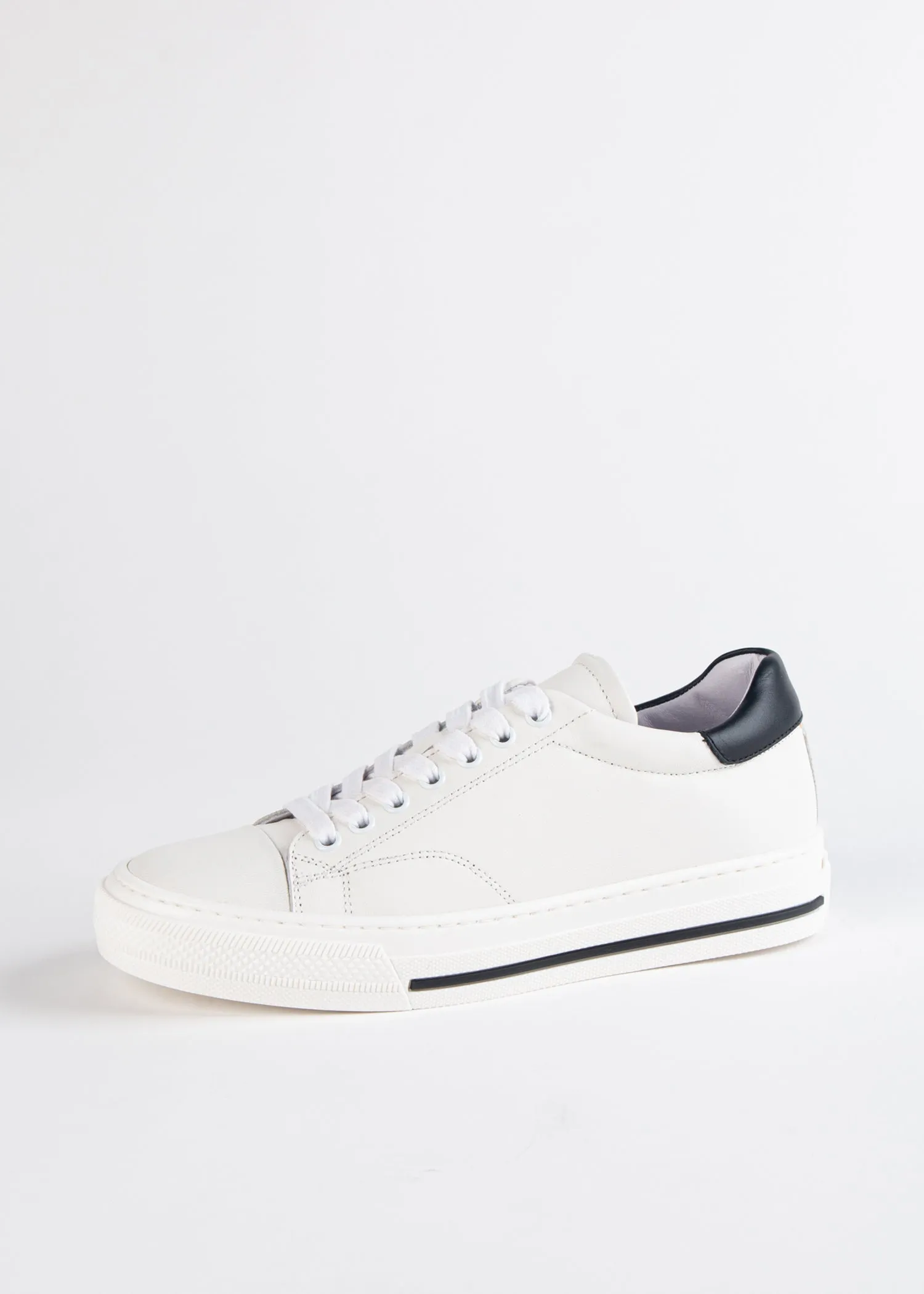 Leather Low Top Sneaker
