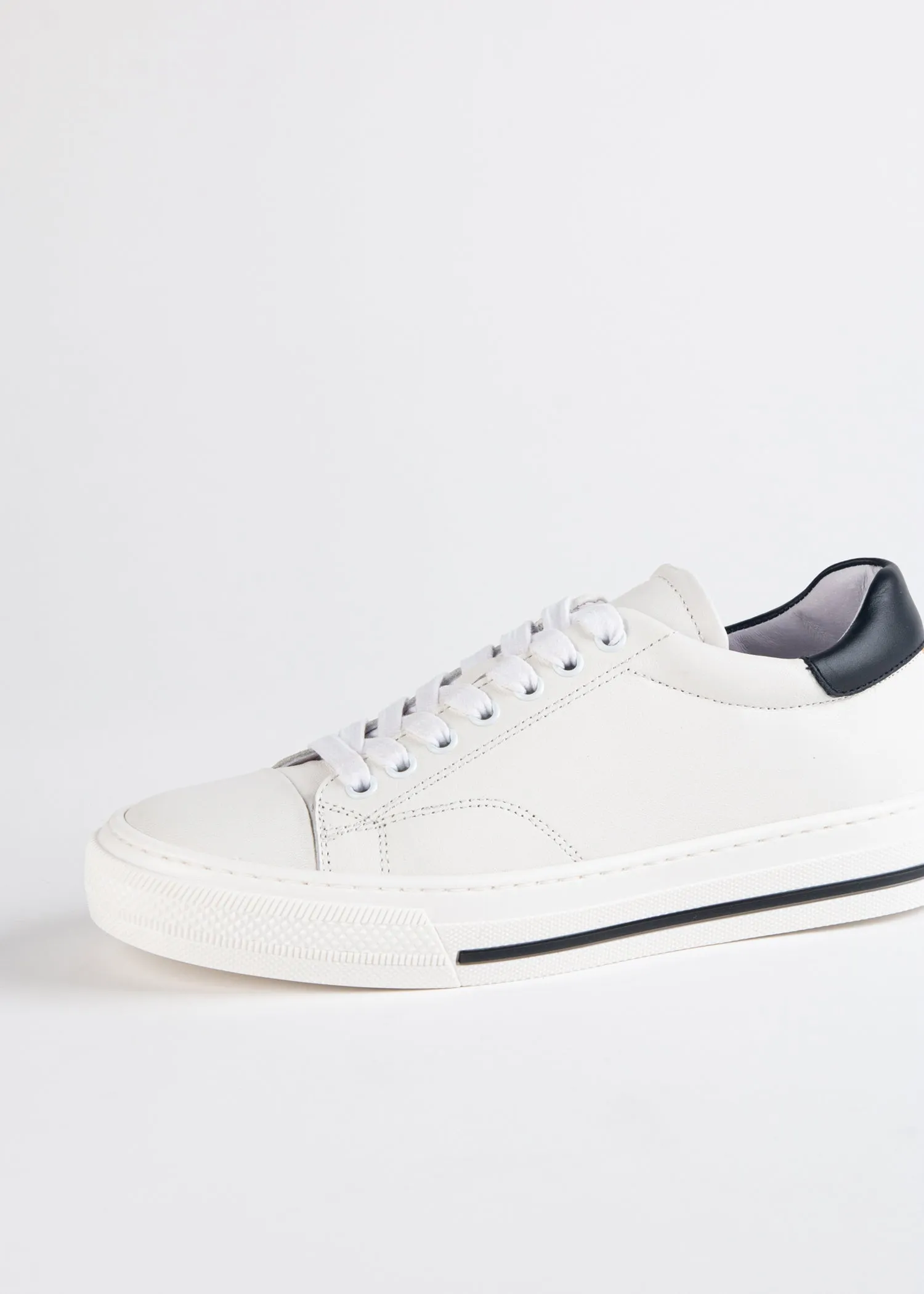 Leather Low Top Sneaker