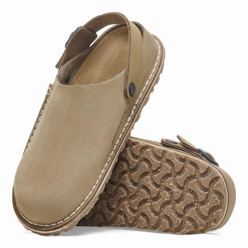 Lutry Men - Grey Taupe Suede||Lutry pour hommes - Sude Gris taupe